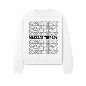 Massage Therapy Wall Art Print | Relaxation Decor | Spa Treatment Home Decor | Stress Relief Gift for Spa Lovers and Therapists - Sweatshirt 1758350850614.jpg
