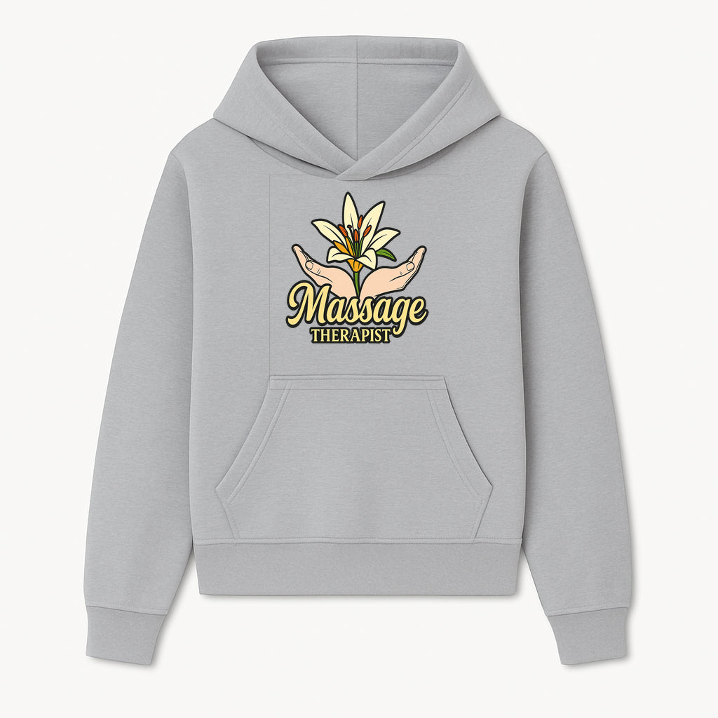 Massage Therapist Floral Design T-Shirt, Relaxation Gift for Healers, Spa Workers, Wellness Professionals, Unique Therapy Apparel - Hoodie 1758350851075.jpg