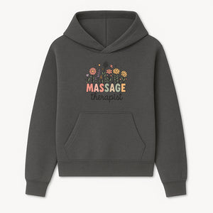 Massage Therapist Floral Design Art Print - Relaxation Decor for Wellness Spaces and Gift Ideas - Hoodie 1758350851111.jpg