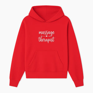 Massage Therapist Sign - Elegant Handwritten Decor for Spa, Wellness Center or Home Treatment Room - Hoodie 1758350851153.jpg