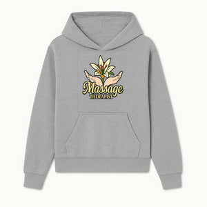 Massage Therapist Floral Design T-Shirt, Relaxation Gift for Healers, Spa Workers, Wellness Professionals, Unique Therapy Apparel - Hoodie 1758350851592.jpg