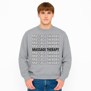 Massage Therapy Wall Art Print | Relaxation Decor | Spa Treatment Home Decor | Stress Relief Gift for Spa Lovers and Therapists - Sweatshirt 1758350851728.jpg