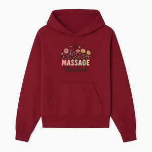 Massage Therapist Floral Design Art Print - Relaxation Decor for Wellness Spaces and Gift Ideas - Hoodie 1758350851744.jpg