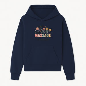 Massage Therapist Floral Design Art Print - Relaxation Decor for Wellness Spaces and Gift Ideas - Hoodie 1758350851855.jpg
