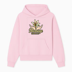 Massage Therapist Floral Design T-Shirt, Relaxation Gift for Healers, Spa Workers, Wellness Professionals, Unique Therapy Apparel - Hoodie 1758350851877.jpg