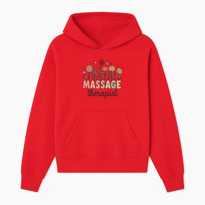 Massage Therapist Floral Design Art Print - Relaxation Decor for Wellness Spaces and Gift Ideas - Hoodie 1758350851987.jpg
