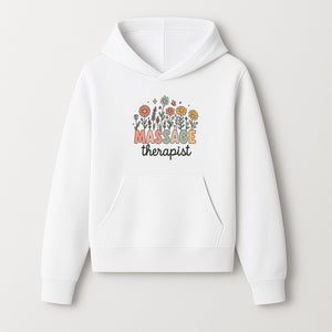 Massage Therapist Floral Design Art Print - Relaxation Decor for Wellness Spaces and Gift Ideas - Hoodie 1758350852268.jpg
