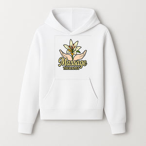 Massage Therapist Floral Design T-Shirt, Relaxation Gift for Healers, Spa Workers, Wellness Professionals, Unique Therapy Apparel - Hoodie 1758350852670.jpg