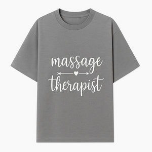 Massage Therapist Sign - Elegant Handwritten Decor for Spa, Wellness Center or Home Treatment Room - T-shirt 1758350853309.jpg