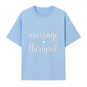 Massage Therapist Sign - Elegant Handwritten Decor for Spa, Wellness Center or Home Treatment Room - T-shirt 1758350853441.jpg