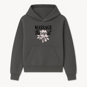 Massage Therapist Floral Sign | Relaxation Decor | Wellness Spa Art | Gift for Massage Professionals | Home or Office Wall Art - Hoodie 1758350853919.jpg