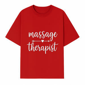 Massage Therapist Sign - Elegant Handwritten Decor for Spa, Wellness Center or Home Treatment Room - T-shirt 1758350853945.jpg