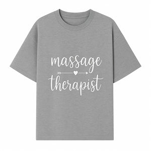 Massage Therapist Sign - Elegant Handwritten Decor for Spa, Wellness Center or Home Treatment Room - T-shirt 1758350854105.jpg