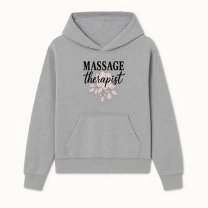 Massage Therapist Floral Sign | Relaxation Decor | Wellness Spa Art | Gift for Massage Professionals | Home or Office Wall Art - Hoodie 1758350854197.jpg