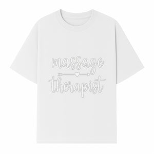 Massage Therapist Sign - Elegant Handwritten Decor for Spa, Wellness Center or Home Treatment Room - T-shirt 1758350854252.jpg