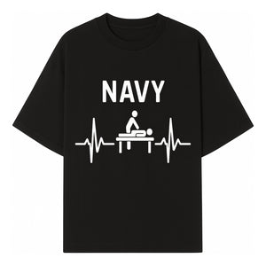 Navy Massage Therapy Neon Sign | Military Health Decor | Hospital Wall Art | Wellness Gift for Veterans and Active Duty Personnel - T-shirt 1758350854417.jpg