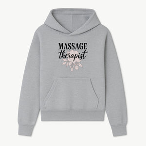 Massage Therapist Floral Sign | Relaxation Decor | Wellness Spa Art | Gift for Massage Professionals | Home or Office Wall Art - Hoodie 1758350855095.jpg