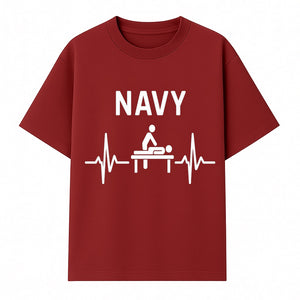 Navy Massage Therapy Neon Sign | Military Health Decor | Hospital Wall Art | Wellness Gift for Veterans and Active Duty Personnel - T-shirt 1758350855199.jpg