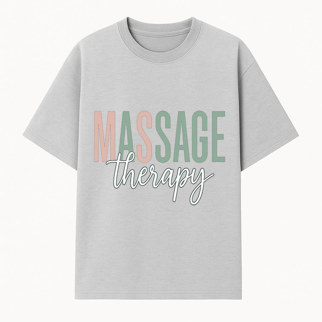 Massage Therapy Wall Art Print - Relaxing Home Decor for Spa, Wellness Center, or Massager's Studio - Calm Vibes Decor - T-shirt 1758350855273.jpg