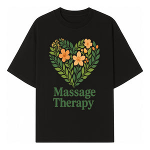 Floral Massage Therapy Art Print - Nature Inspired Wellness Decor for Relaxation and Healing Spaces - T-shirt 1758350855283.jpg
