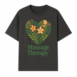 Floral Massage Therapy Art Print - Nature Inspired Wellness Decor for Relaxation and Healing Spaces - T-shirt 1758350855433.jpg