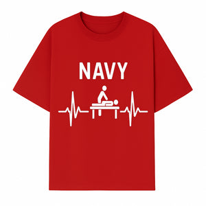 Navy Massage Therapy Neon Sign | Military Health Decor | Hospital Wall Art | Wellness Gift for Veterans and Active Duty Personnel - T-shirt 1758350855453.jpg