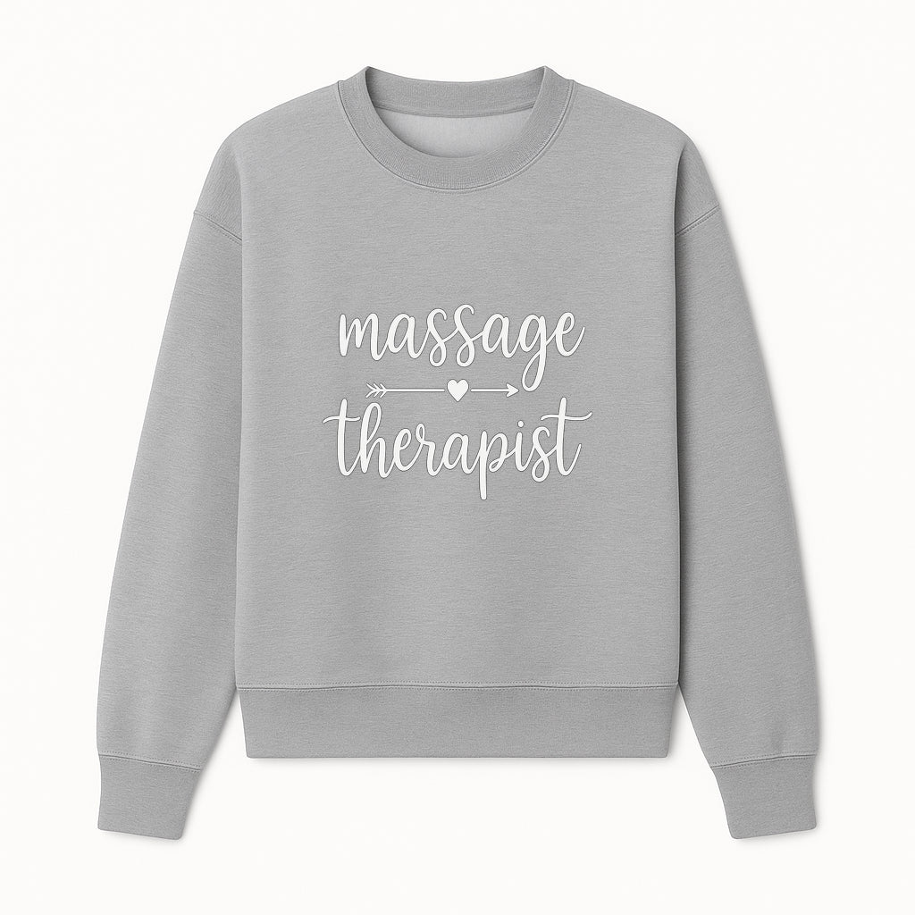 Massage Therapist Sign - Elegant Handwritten Decor for Spa, Wellness Center or Home Treatment Room - Sweatshirt 1758350855637.jpg