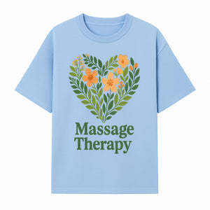 Floral Massage Therapy Art Print - Nature Inspired Wellness Decor for Relaxation and Healing Spaces - T-shirt 1758350855882.jpg