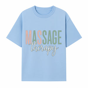 Massage Therapy Wall Art Print - Relaxing Home Decor for Spa, Wellness Center, or Massager's Studio - Calm Vibes Decor - T-shirt 1758350855896.jpg