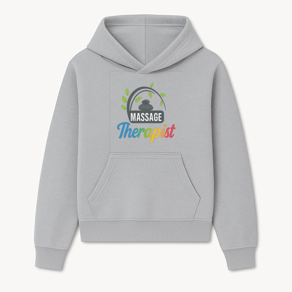 Massage Therapist Logo with Stones and Leaves | Wellness Spa Design for Therapists | Relaxation and Healing Services Brand - Hoodie 1758350855917.jpg