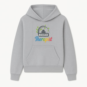 Massage Therapist Logo with Stones and Leaves | Wellness Spa Design for Therapists | Relaxation and Healing Services Brand - Hoodie 1758350855917.jpg