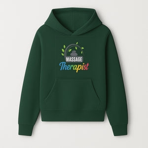 Massage Therapist Logo with Stones and Leaves | Wellness Spa Design for Therapists | Relaxation and Healing Services Brand - Hoodie 1758350856317.jpg