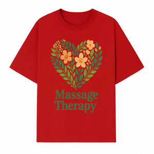 Floral Massage Therapy Art Print - Nature Inspired Wellness Decor for Relaxation and Healing Spaces - T-shirt 1758350856413.jpg