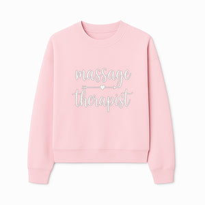 Massage Therapist Sign - Elegant Handwritten Decor for Spa, Wellness Center or Home Treatment Room - Sweatshirt 1758350856432.jpg