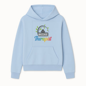 Massage Therapist Logo with Stones and Leaves | Wellness Spa Design for Therapists | Relaxation and Healing Services Brand - Hoodie 1758350856571.jpg