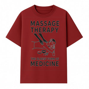 Massage Therapy Art Print - The Oldest Form of Medicine - Wellness Decor for Spa, Home, or Office - T-shirt 1758350856664.jpg