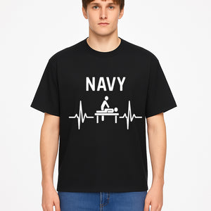 Navy Massage Therapy Neon Sign | Military Health Decor | Hospital Wall Art | Wellness Gift for Veterans and Active Duty Personnel - T-shirt 1758350856838.jpg