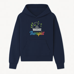 Massage Therapist Logo with Stones and Leaves | Wellness Spa Design for Therapists | Relaxation and Healing Services Brand - Hoodie 1758350856969.jpg