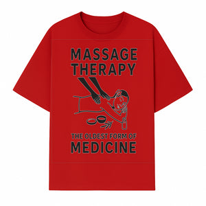 Massage Therapy Art Print - The Oldest Form of Medicine - Wellness Decor for Spa, Home, or Office - T-shirt 1758350856982.jpg