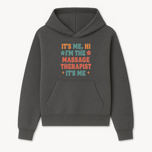 Massage Therapist I'm Here Sign | Fun Practicing Massage Therapy Decor | Cute Home Office Wall Art - Hoodie 1758350857207.jpg