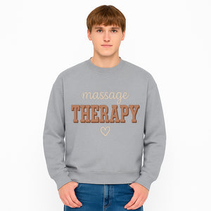 Massage Therapy Wall Art, Inspirational Home Decor, Wellness Sign, Relaxation Poster, Spa Gifts, Calm Vibes Decoration - Sweatshirt 1758350857545.jpg