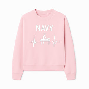 Navy Massage Therapy Neon Sign | Military Health Decor | Hospital Wall Art | Wellness Gift for Veterans and Active Duty Personnel - Sweatshirt 1758350857905.jpg