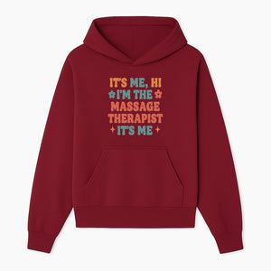 Massage Therapist I'm Here Sign | Fun Practicing Massage Therapy Decor | Cute Home Office Wall Art - Hoodie 1758350857937.jpg