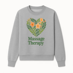 Floral Massage Therapy Art Print - Nature Inspired Wellness Decor for Relaxation and Healing Spaces - Sweatshirt 1758350858057.jpg