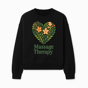 Floral Massage Therapy Art Print - Nature Inspired Wellness Decor for Relaxation and Healing Spaces - Sweatshirt 1758350858200.jpg