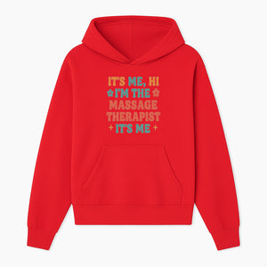 Massage Therapist I'm Here Sign | Fun Practicing Massage Therapy Decor | Cute Home Office Wall Art - Hoodie 1758350858219.jpg