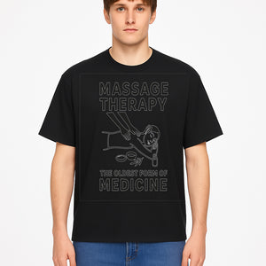 Massage Therapy Art Print - The Oldest Form of Medicine - Wellness Decor for Spa, Home, or Office - T-shirt 1758350858393.jpg