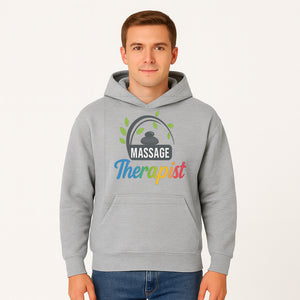 Massage Therapist Logo with Stones and Leaves | Wellness Spa Design for Therapists | Relaxation and Healing Services Brand - Hoodie 1758350858487.jpg