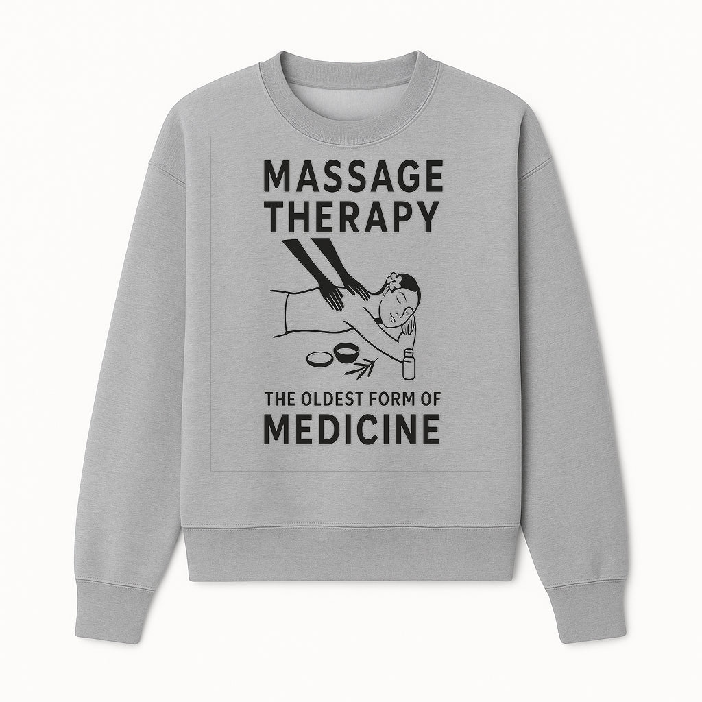 Massage Therapy Art Print - The Oldest Form of Medicine - Wellness Decor for Spa, Home, or Office - Sweatshirt 1758350858664.jpg