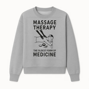 Massage Therapy Art Print - The Oldest Form of Medicine - Wellness Decor for Spa, Home, or Office - Sweatshirt 1758350858664.jpg